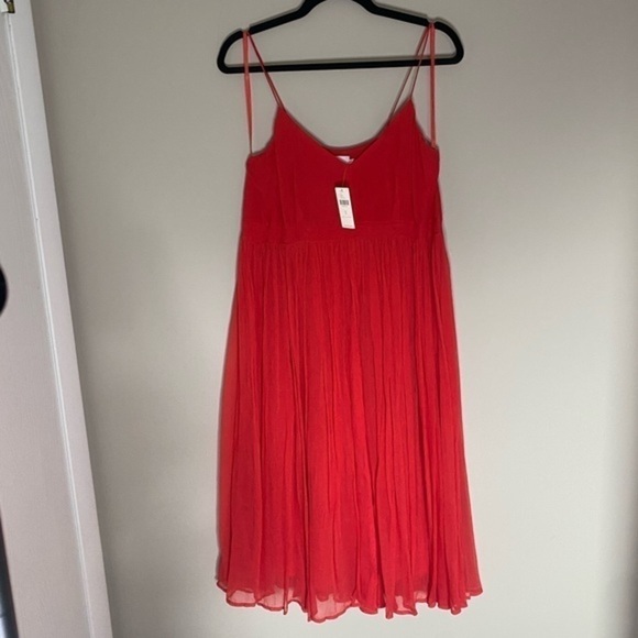 NWT Anthropologie HD in Paris Marina‎ Chiffon Dress size 6 - Picture 1 of 6